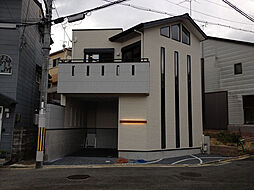 シンプルモダンな外観