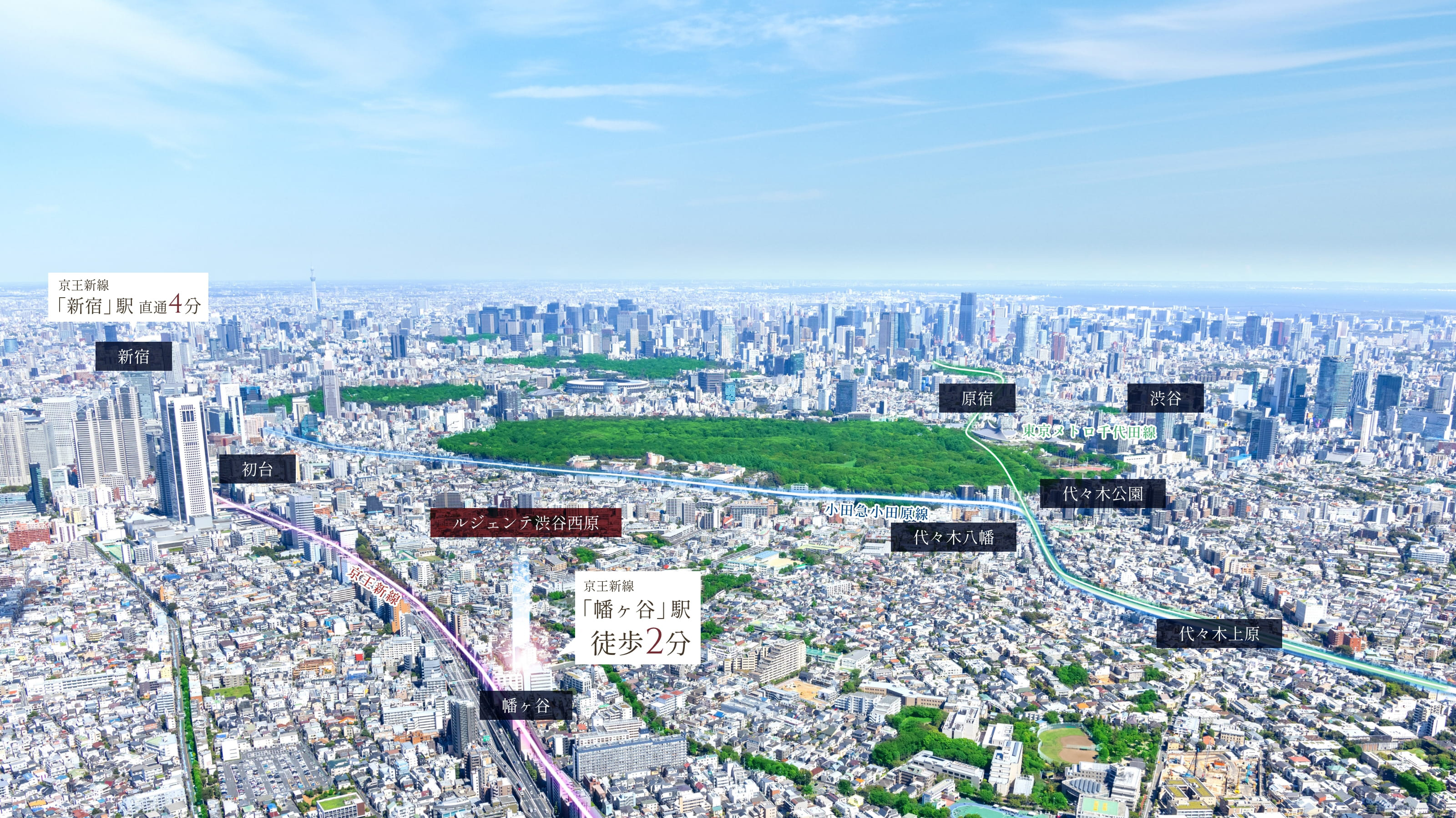 ルジェンテ渋谷西原 コンセプト