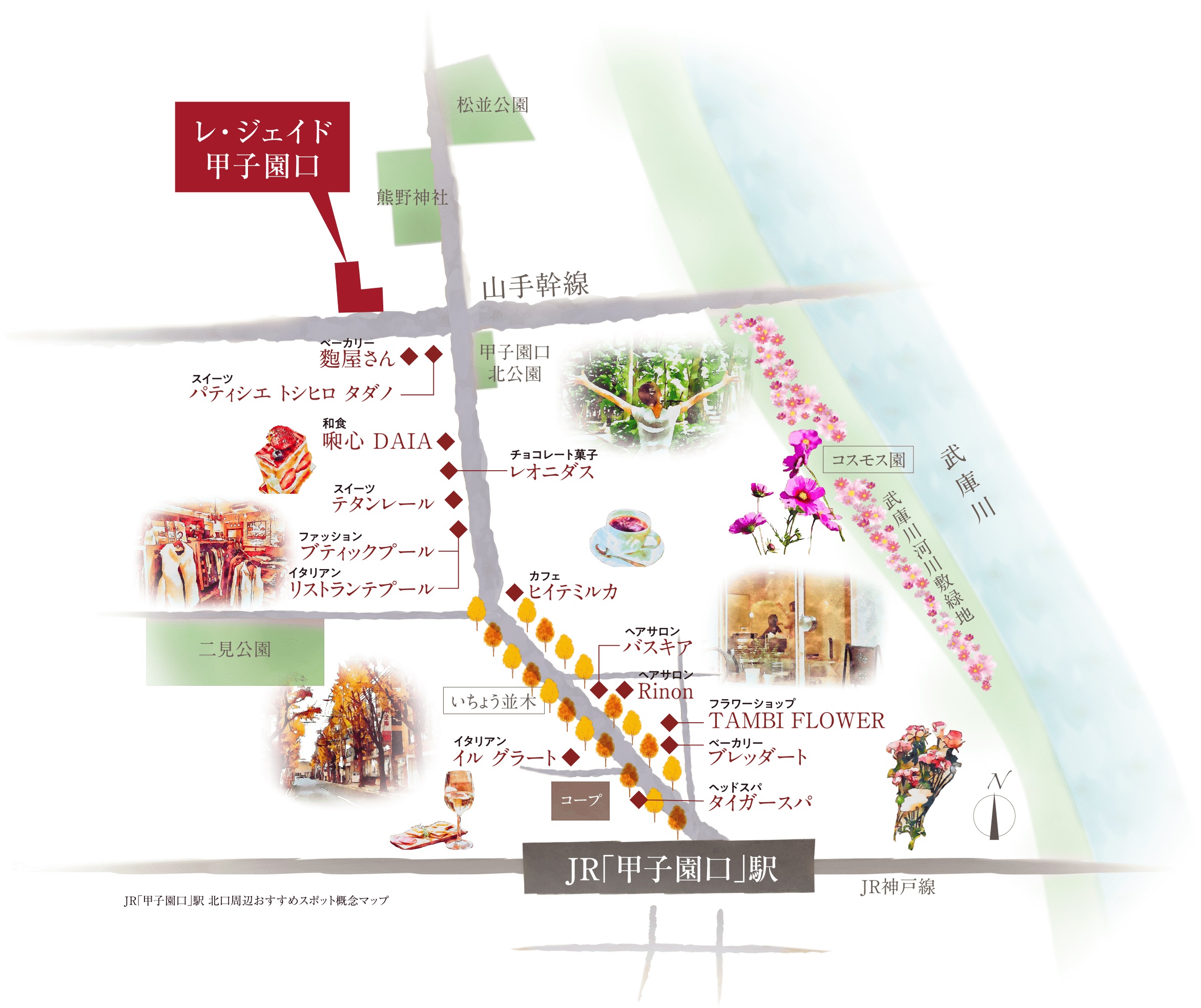 レ・ジェイド甲子園口 コンセプト