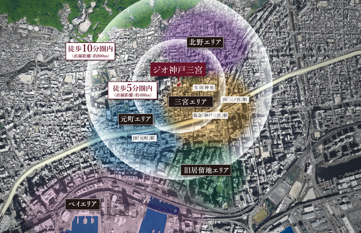 ジオ神戸三宮 コンセプト