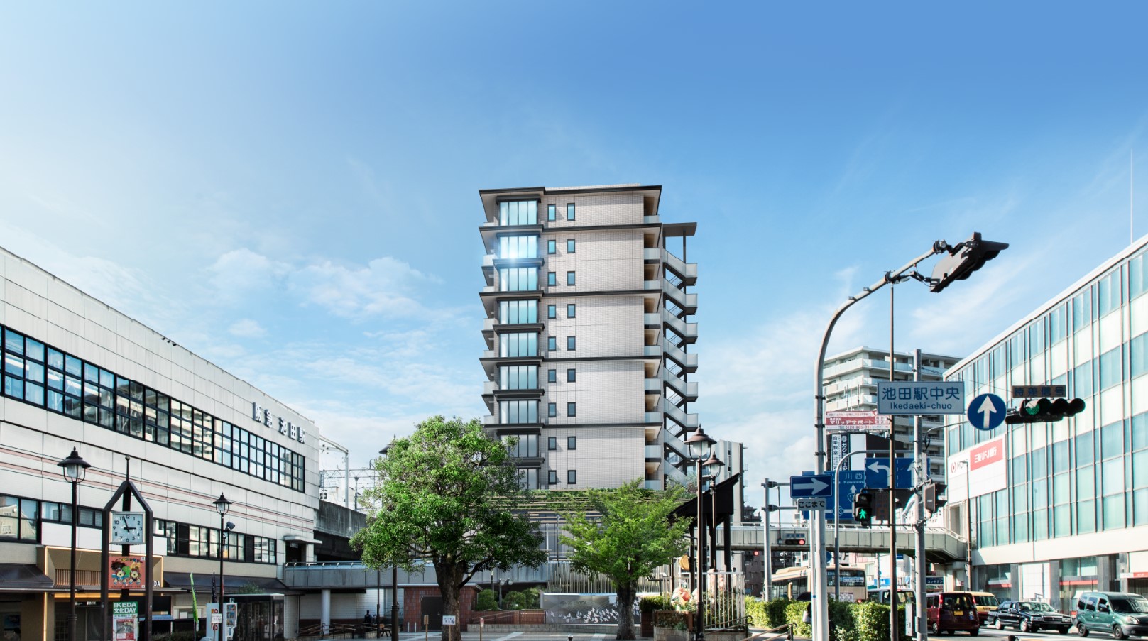 ジオ池田グランプレイス 阪急「池田」駅前の新たな出発点