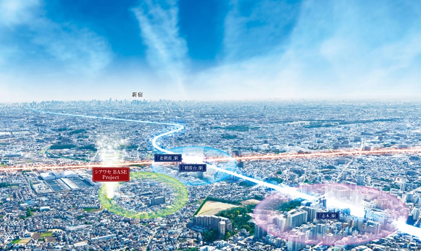 プレシス朝霞台ソルティエ 志木・朝霞台　2つのエリアが生活園