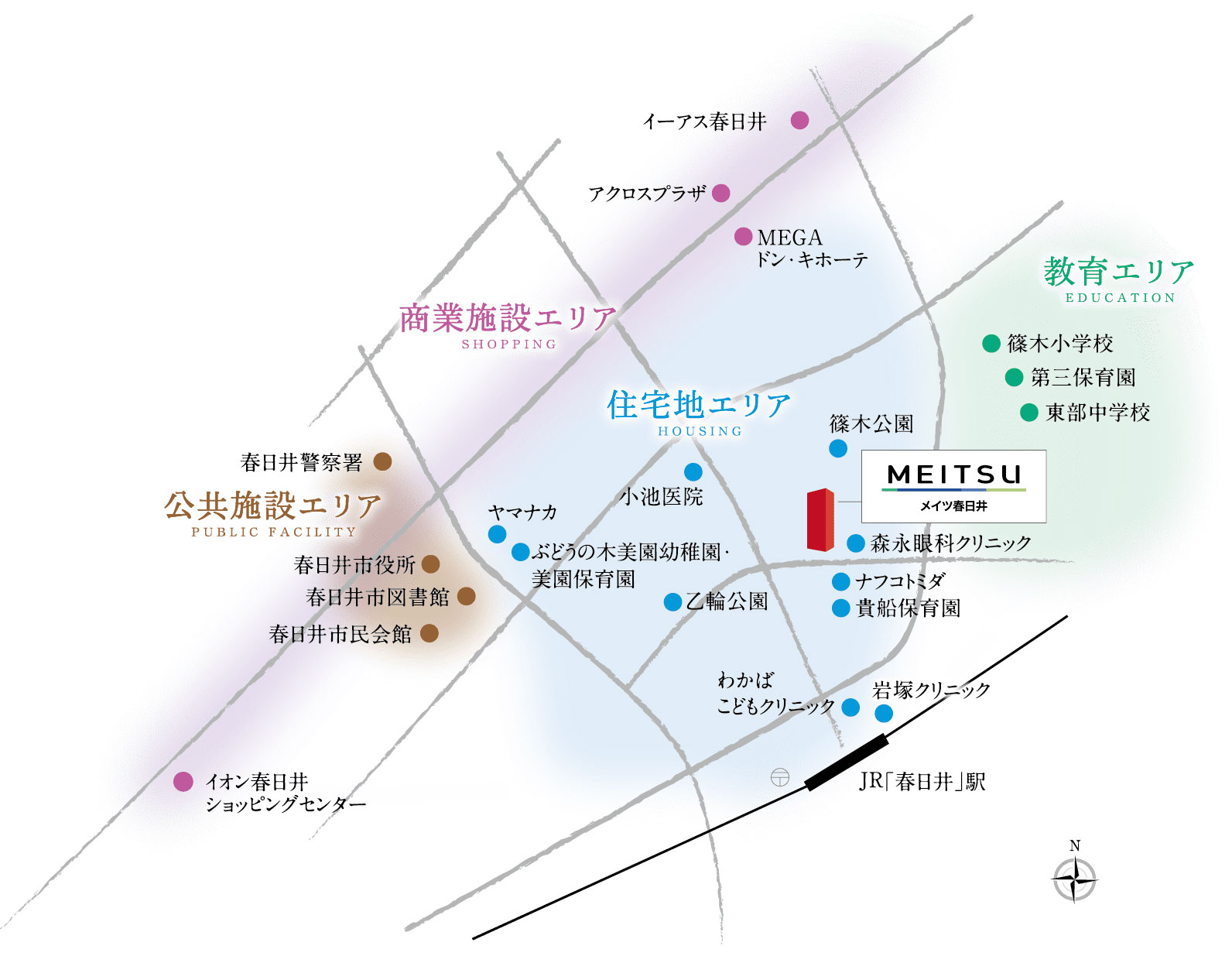 東春日井郡実測図 （愛知県）(東春日井郡教育会・編纂) / 伊東