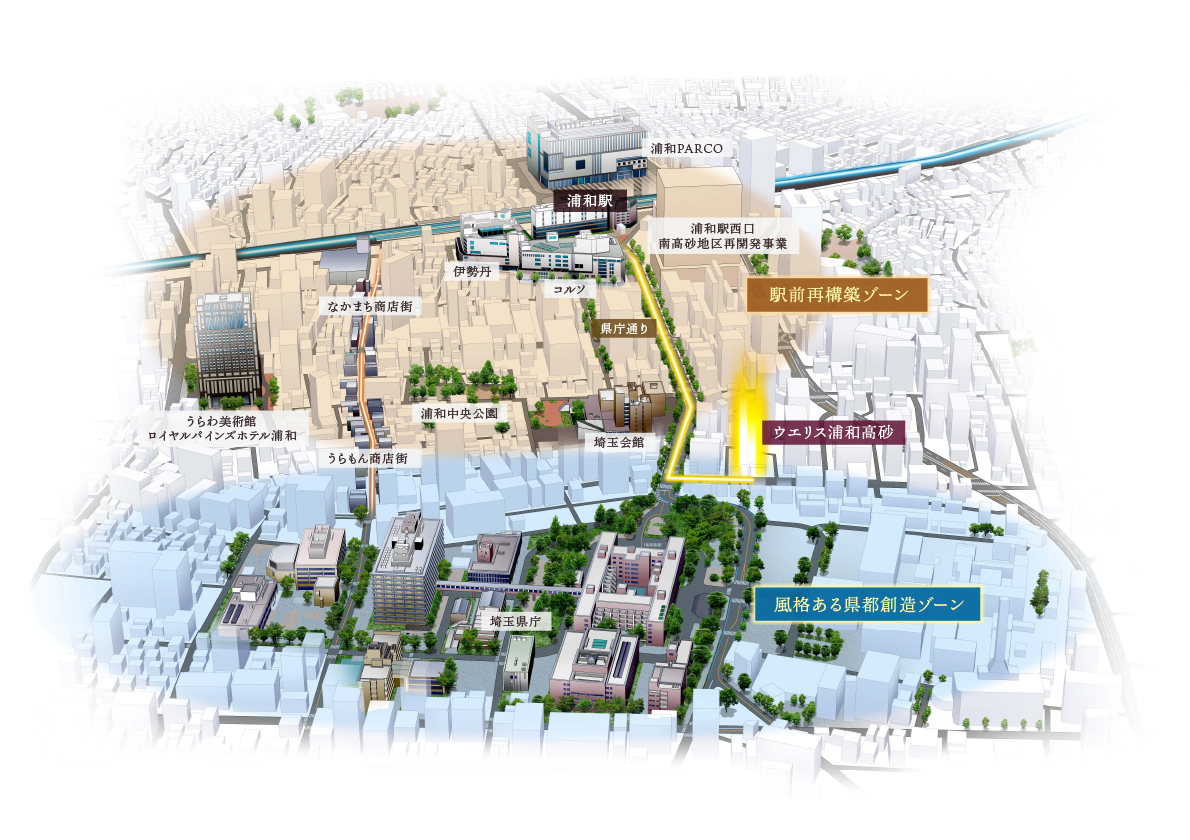 ウエリス浦和高砂 コンセプト