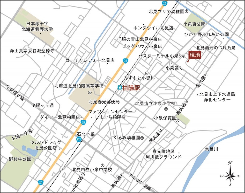 ホームズ セキスイハイム ひかり野１丁目分譲住宅１ 2号棟 北見市 ｊｒ石北本線 柏陽 駅 徒歩12分 約900ｍ の新築一戸建て