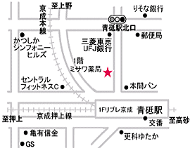 株式会社ハウスメイトショップ 青戸店の周辺地図
