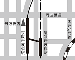 株式会社京都ライフ 丹波橋店の周辺地図