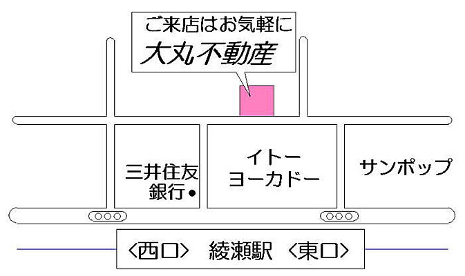 株式会社大丸不動産の周辺地図