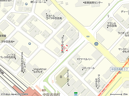 株式会社セントラルホームの周辺地図