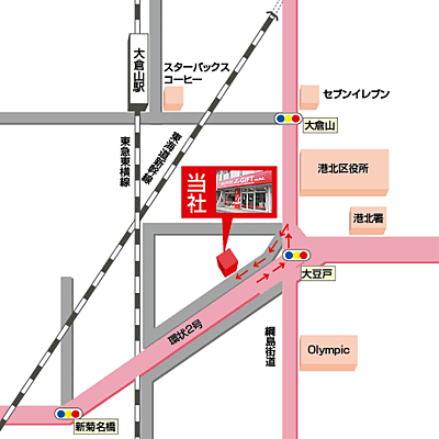 株式会社ギフトの周辺地図