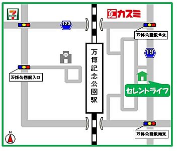 株式会社セレントライフ　本社の周辺地図