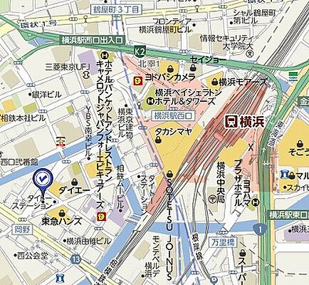 株式会社コムズアルファ ホームメイトFC横浜西口店の周辺地図