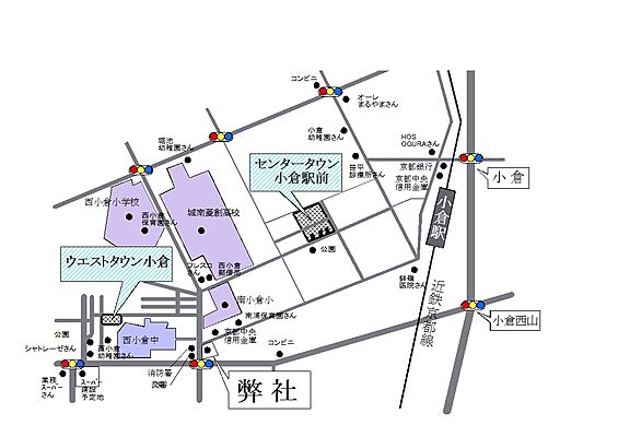 株式会社豊喜工務店の周辺地図