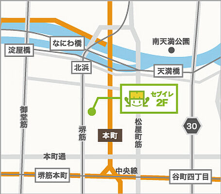 株式会社エムスタイルの周辺地図