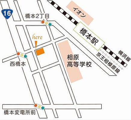 落合不動産株式会社の周辺地図