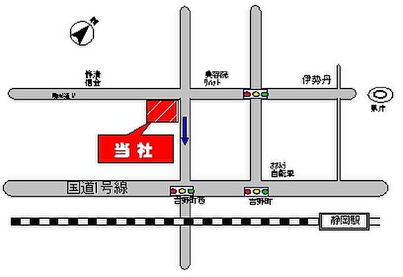 株式会社水上屋の周辺地図