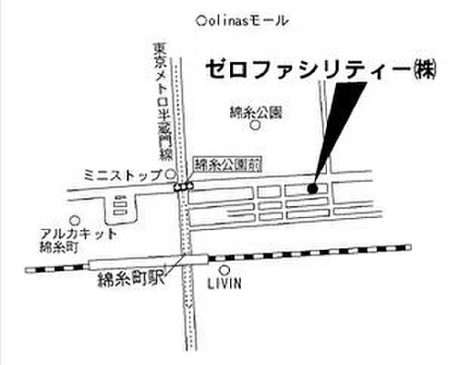 ゼロファシリティー株式会社 錦糸町店の周辺地図