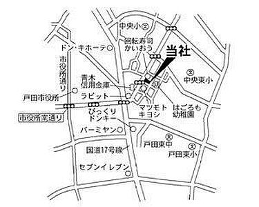 丸栄開発株式会社の周辺地図