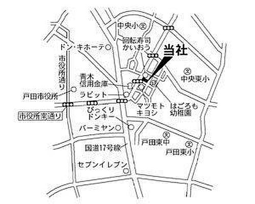丸栄開発株式会社の周辺地図