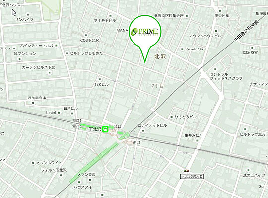 株式会社プライムコーポレーション 売買部の周辺地図