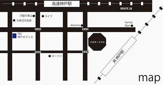 株式会社TBJインテリアデザイン建築事務所の周辺地図