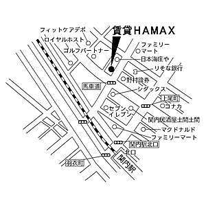賃貸HAMAX 株式会社アジアパシフィックメディカルジャパンの周辺地図