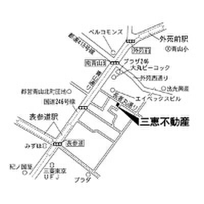 株式会社三恵不動産2の周辺地図