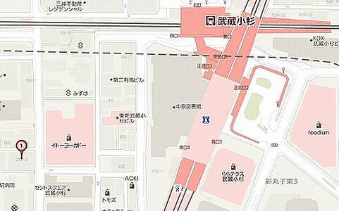 株式会社トレットの周辺地図