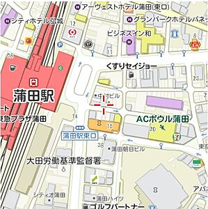 株式会社Nexture 蒲田大森不動産の周辺地図