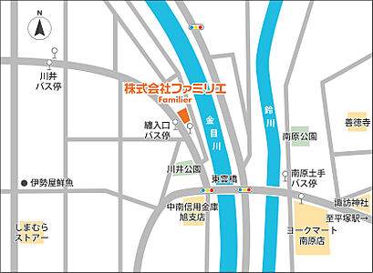 株式会社ファミリエの周辺地図
