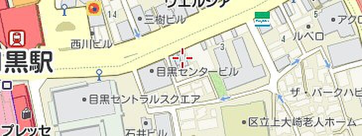 株式会社プライムコーポレーション　目黒第二営業部の周辺地図