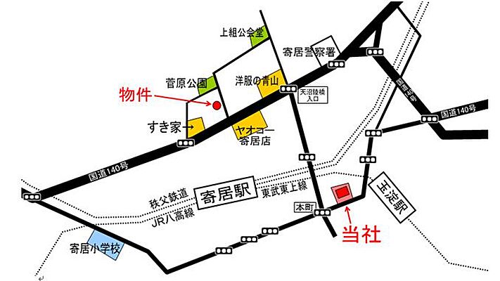 福島ハウジング株式会社の周辺地図