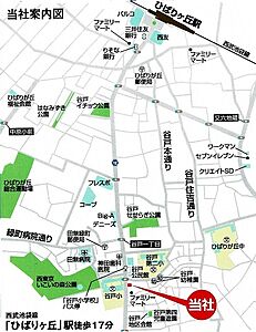 トライスター不動産　株式会社三ツ星inc．の周辺地図