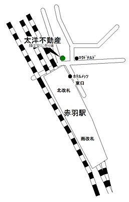 株式会社太洋不動産の周辺地図