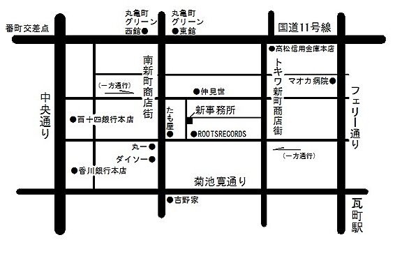 エステート・ワンの周辺地図