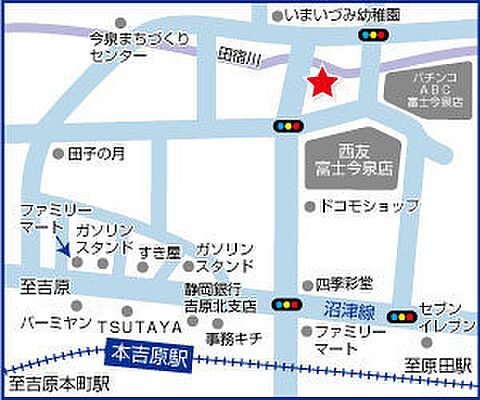 ココネスト　スルガ株式会社不動産部の周辺地図
