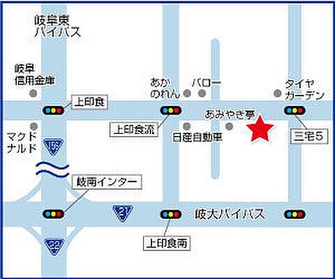 ハウスドゥ　岐阜東　デイライフ株式会社の周辺地図