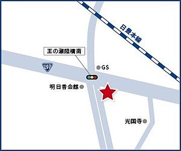 ハウスドゥ　大分大在　株式会社サンエステートの周辺地図