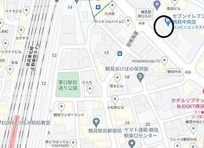 クラン株式会社の周辺地図