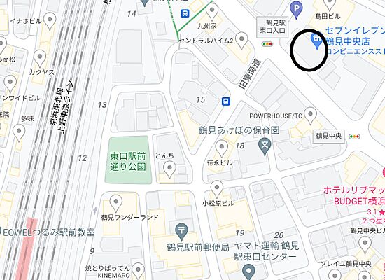 クラン株式会社の周辺地図
