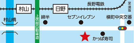 ハウスドゥ 須坂 株式会社田原工務店の周辺地図