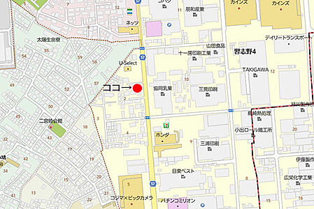 株式会社サワキタ不動産の周辺地図