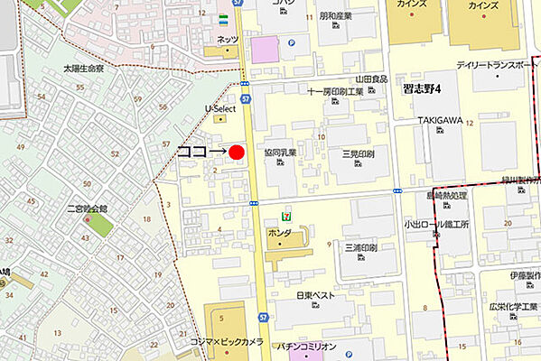 株式会社サワキタ不動産の周辺地図