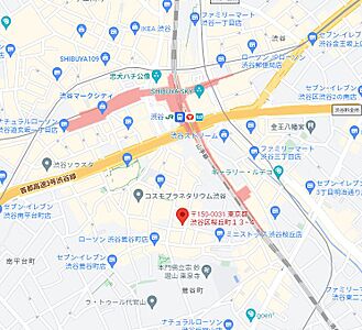 株式会社Draws ルームスプラス渋谷店の周辺地図