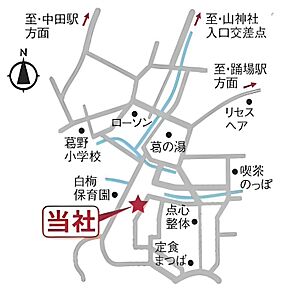 つるハウス (株式会社鶴創建)の周辺地図