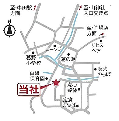 つるハウス (株式会社鶴創建)の周辺地図