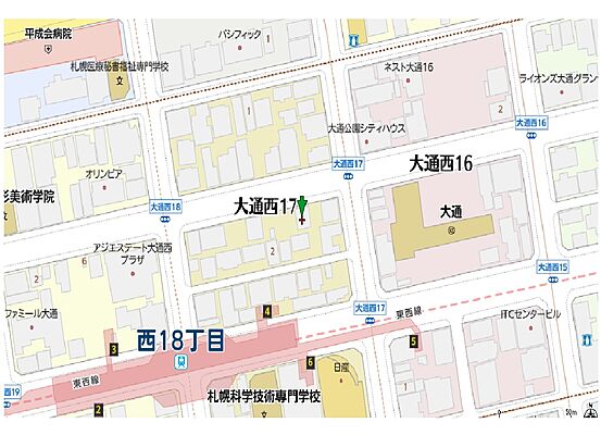 イー・エフリアルティ株式会社の周辺地図