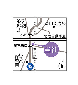 合同会社ぶどう不動産の周辺地図