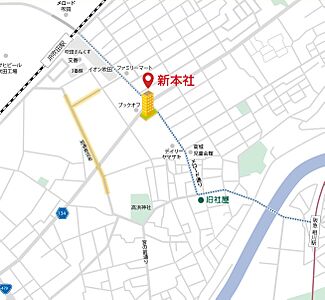アイワホーム株式会社の周辺地図