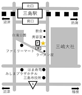三島あんしん不動産 株式会社建土の周辺地図